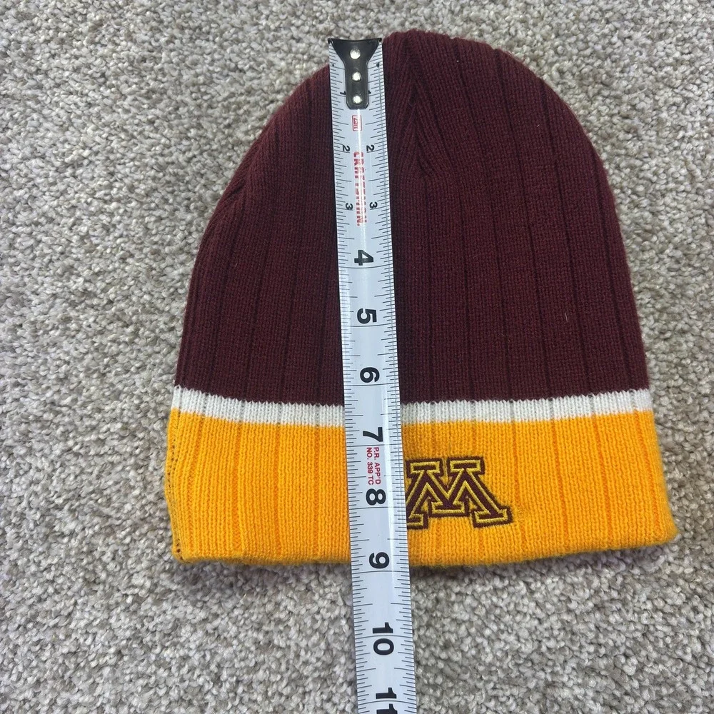 Minnesota Golden Gophers Hat Lot of Two 2 Mens One Size Red NCAA Top Of World 47
